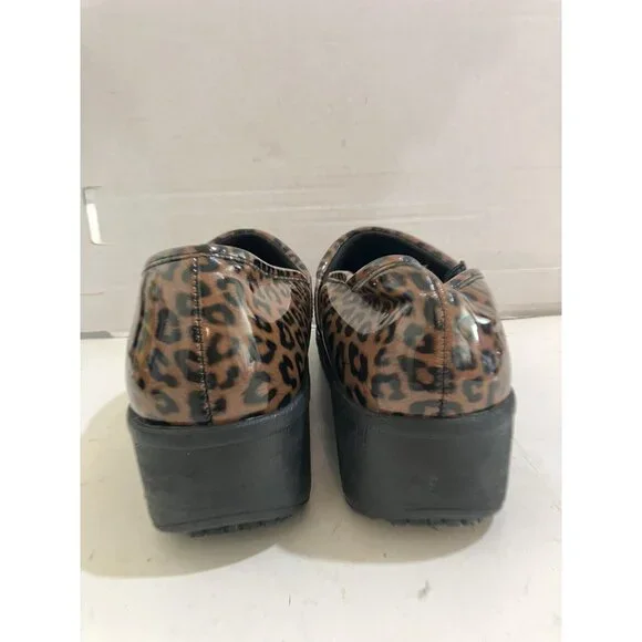 Leopard Print Women's Mules - Picture 4 of 8